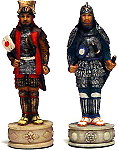 Samurai Theme Chess Set