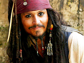 Girls Swoon, Pirates Duel And Johnny Depp Rolls Along