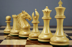 The Alban is a very well designed Staunton chess set featuring a 4.4