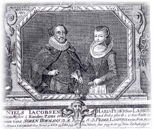 Niels Jacobsen and Marie Lasson
