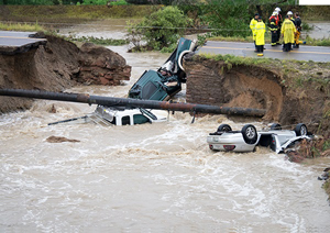 The September 2013 extreme rains in Northeast Colorado are one of 16 major weather and climate events from 2013 studied in this report. (Credit: Will von Dauster, NOAA)
